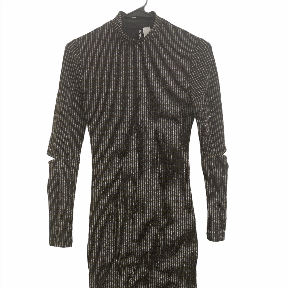 Pre-owned S-34 Divided black dress with glitters